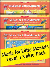 Music for Little Mozarts Level 1 piano sheet music cover